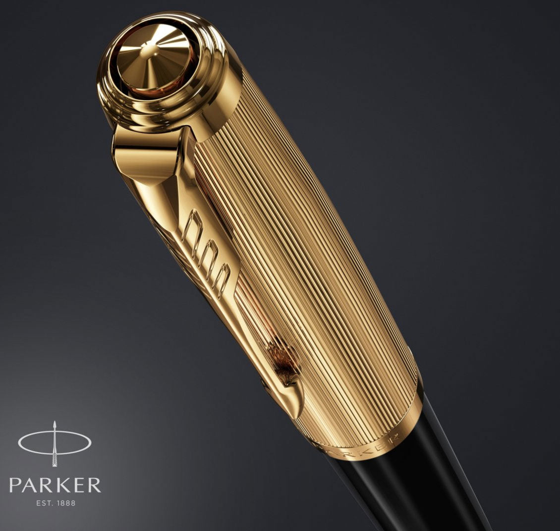 Parker 51 Deluxe Black Gold - Fountain Pen