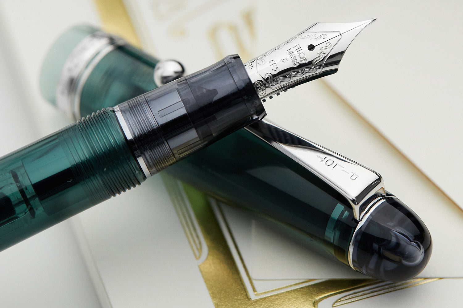 Pilot Custom 74 Forest Green - Fountain Pen