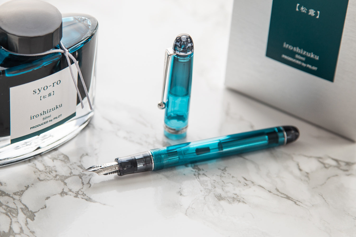 Pilot Custom 74 Teal - Fountain Pen