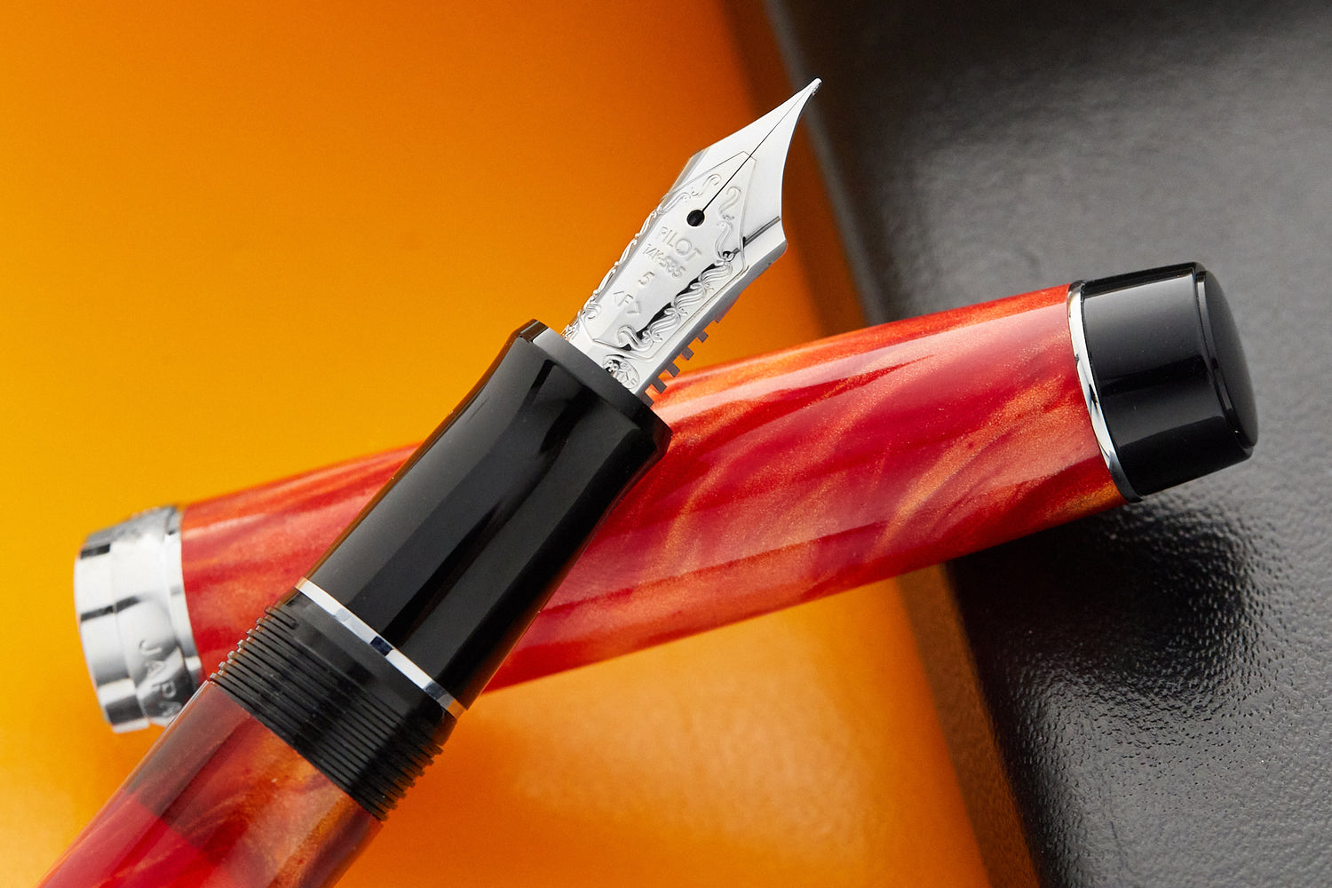 Pilot Custom Heritage SE Marble Orange - Fountain Pen