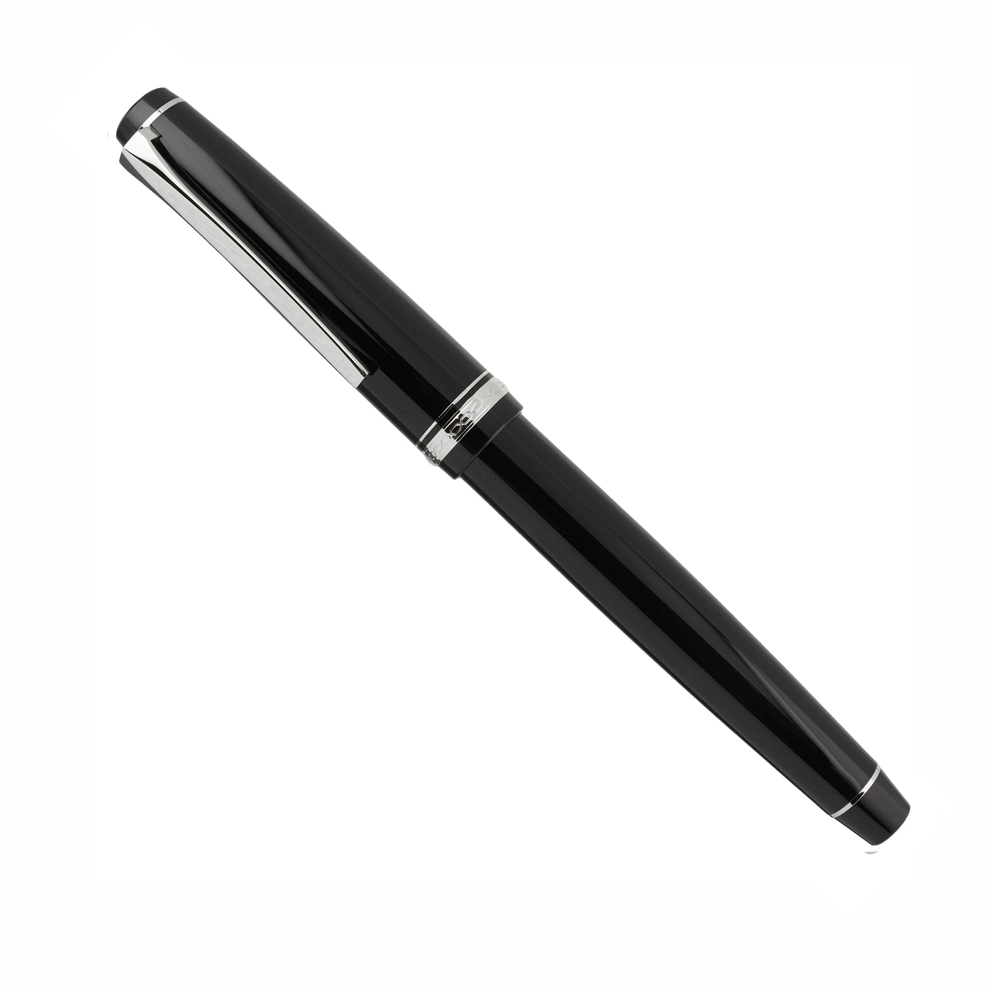 Pilot Falcon Resin Black Rhodium - Fountain Pen