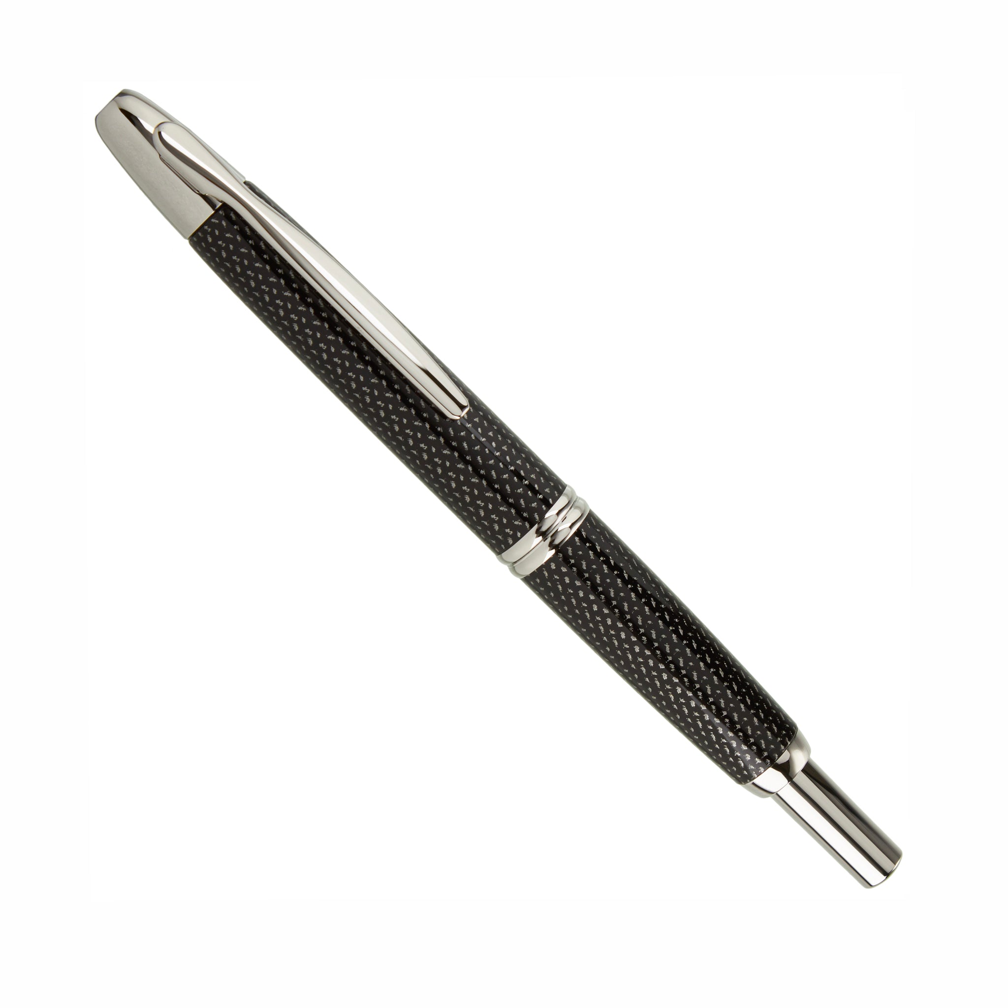 Pilot Vanishing Point Black Carbonesque  - Fountain Pen
