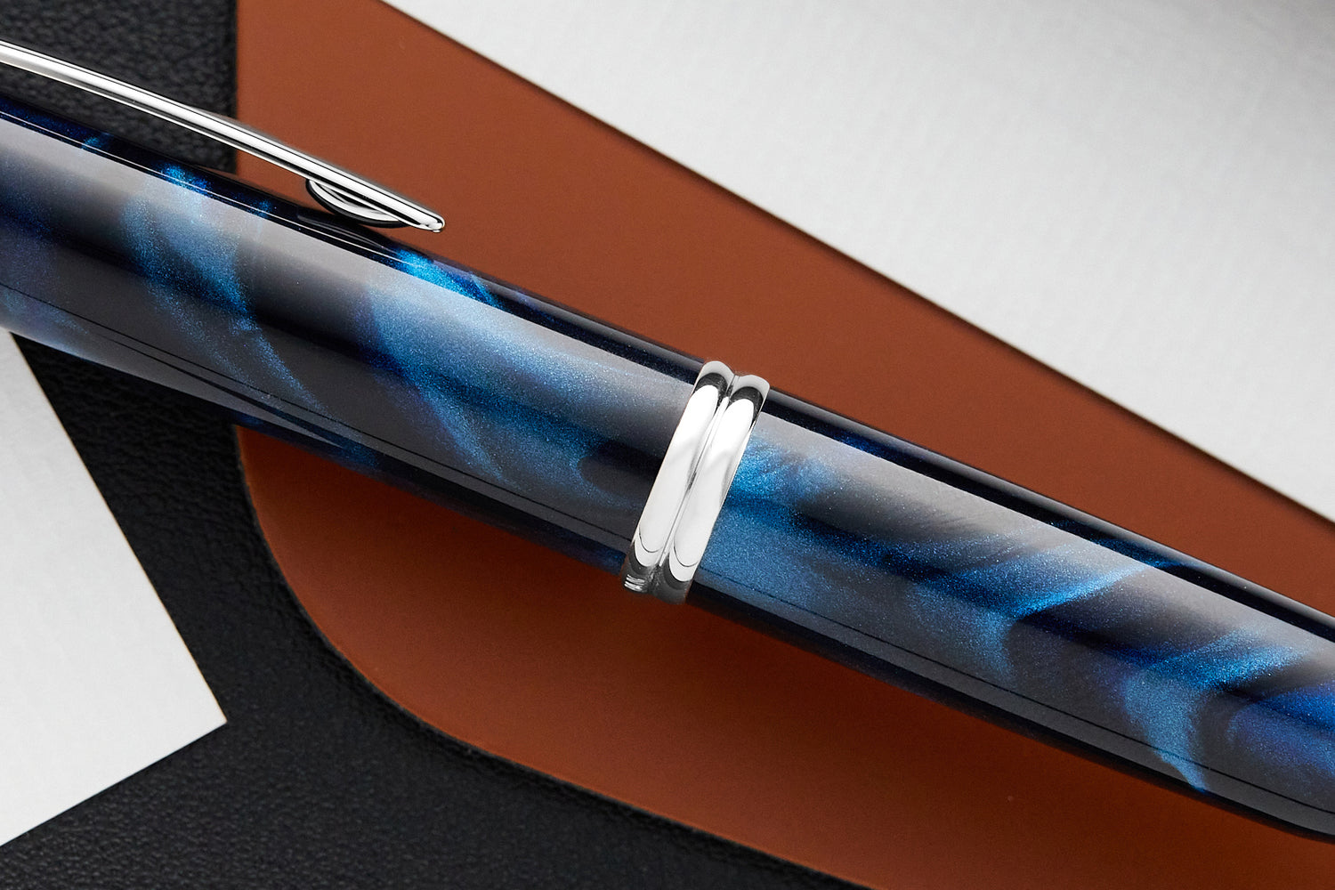 Pilot Vanishing Point SE Marble Blue - Fountain Pen