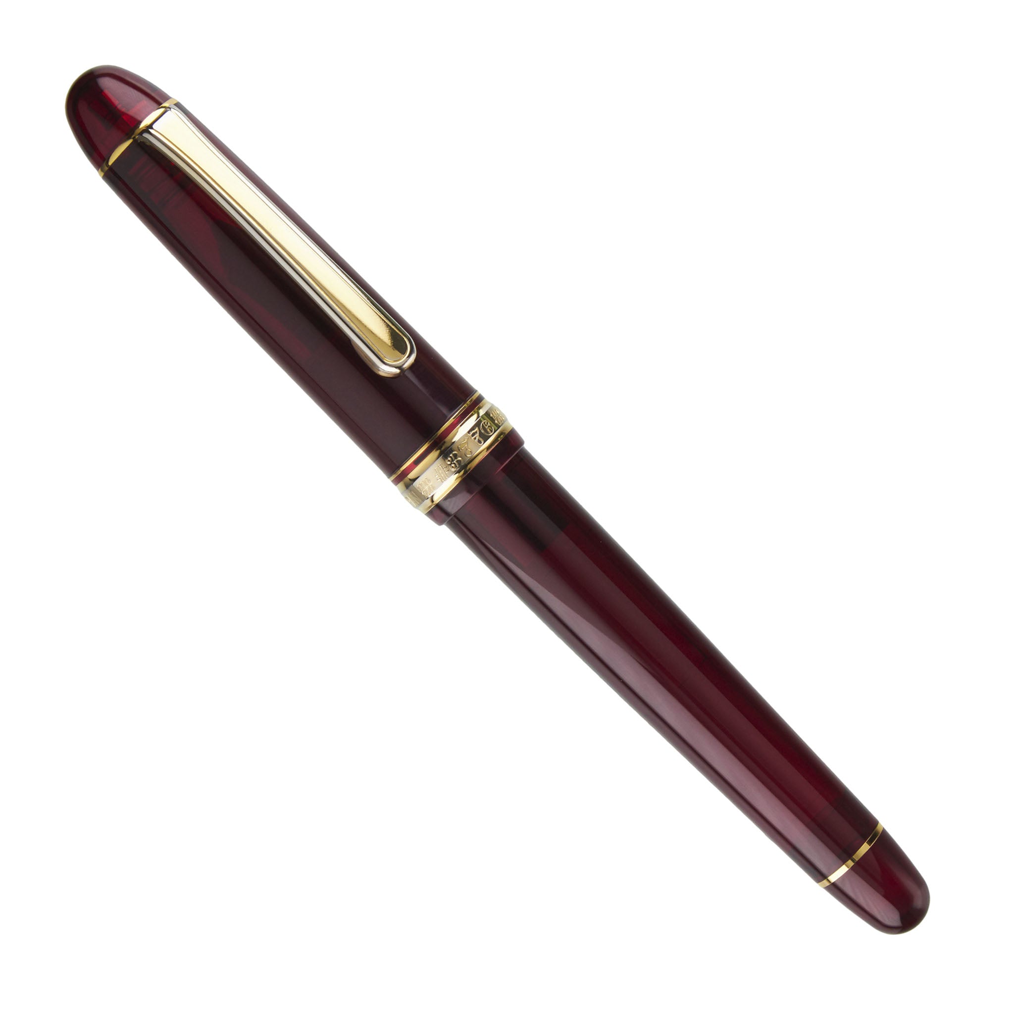 Platinum 3776 Century Bourgogne Gold - Fountain Pen