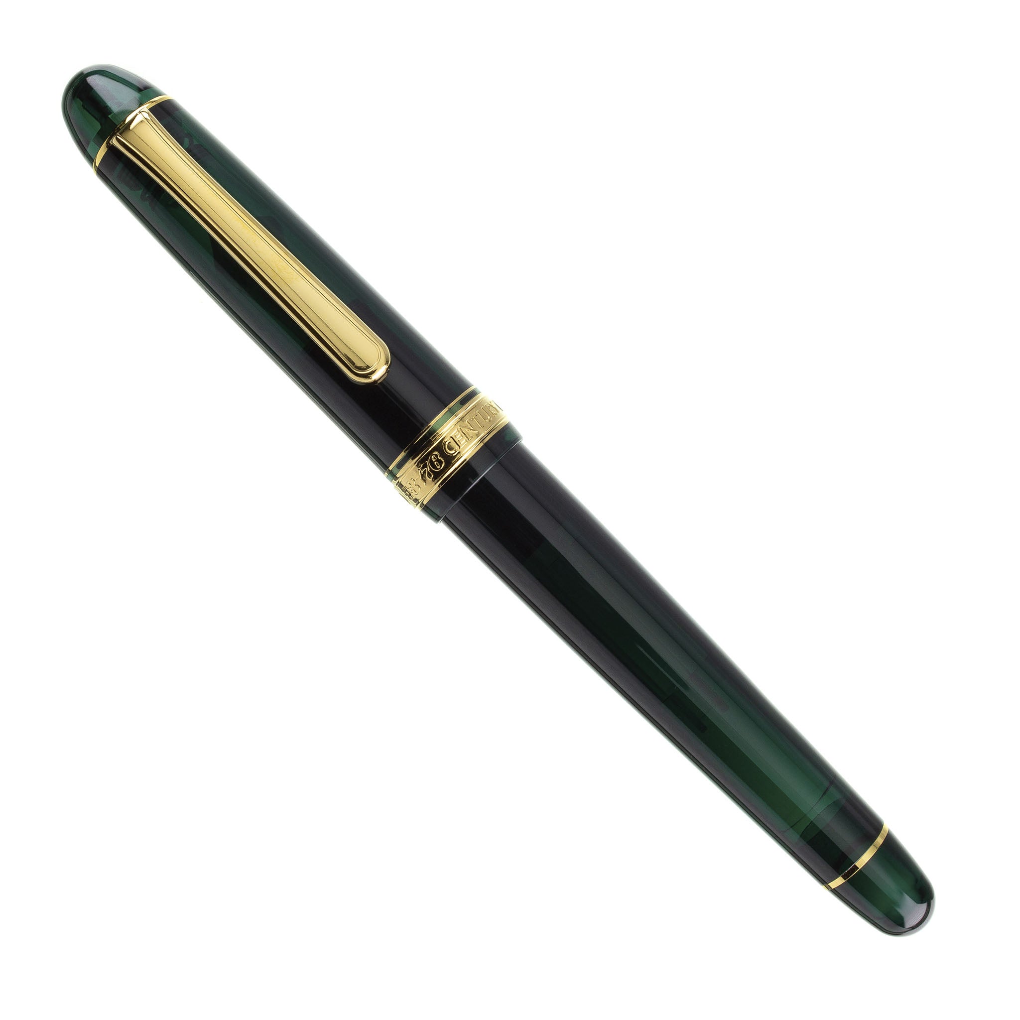 Platinum 3776 Century Laurel Green Gold - Fountain Pen