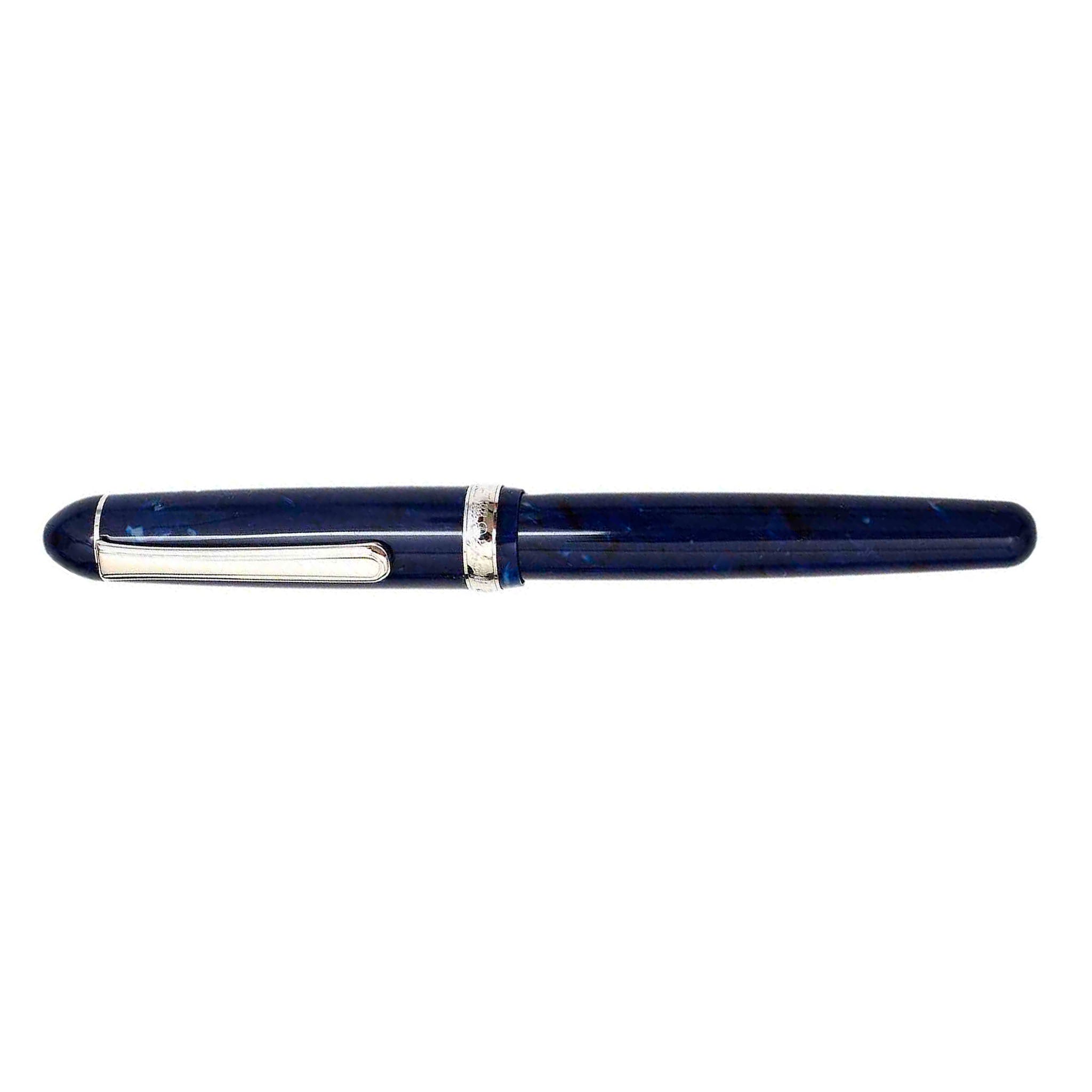 Platinum 3776 Celluloid Midnight Ocean Blue - Fountain Pen