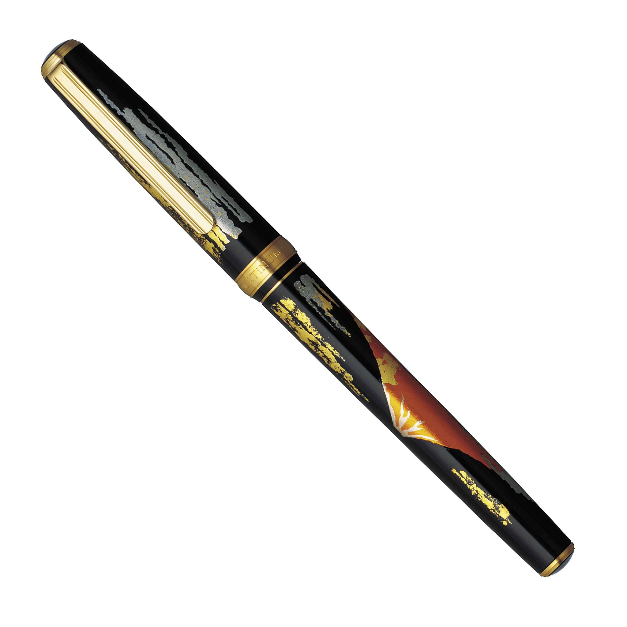 Platinum Classic Maki-e #58 Red Mount Fuji