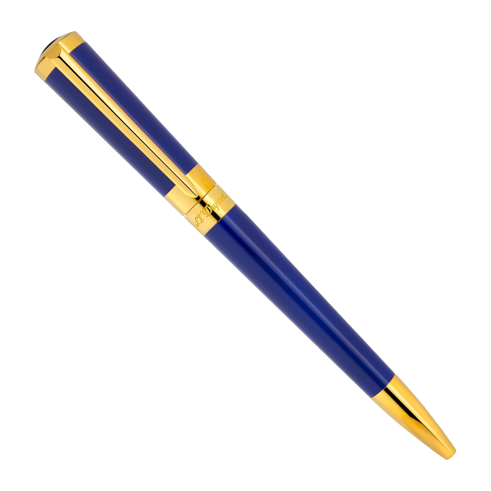 S.T. Dupont Liberte Ballpoint Navy and Gold - Ballpoint