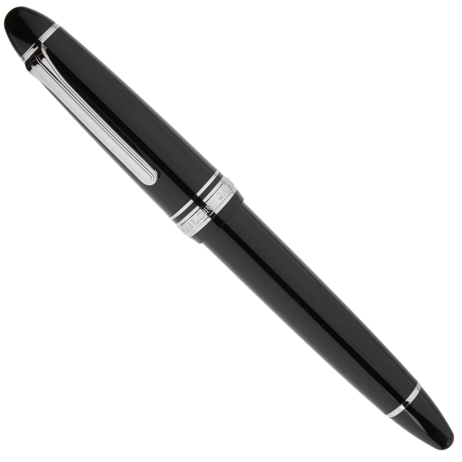 Sailor 1911 Large Black Silver Trim - Fountain Pen