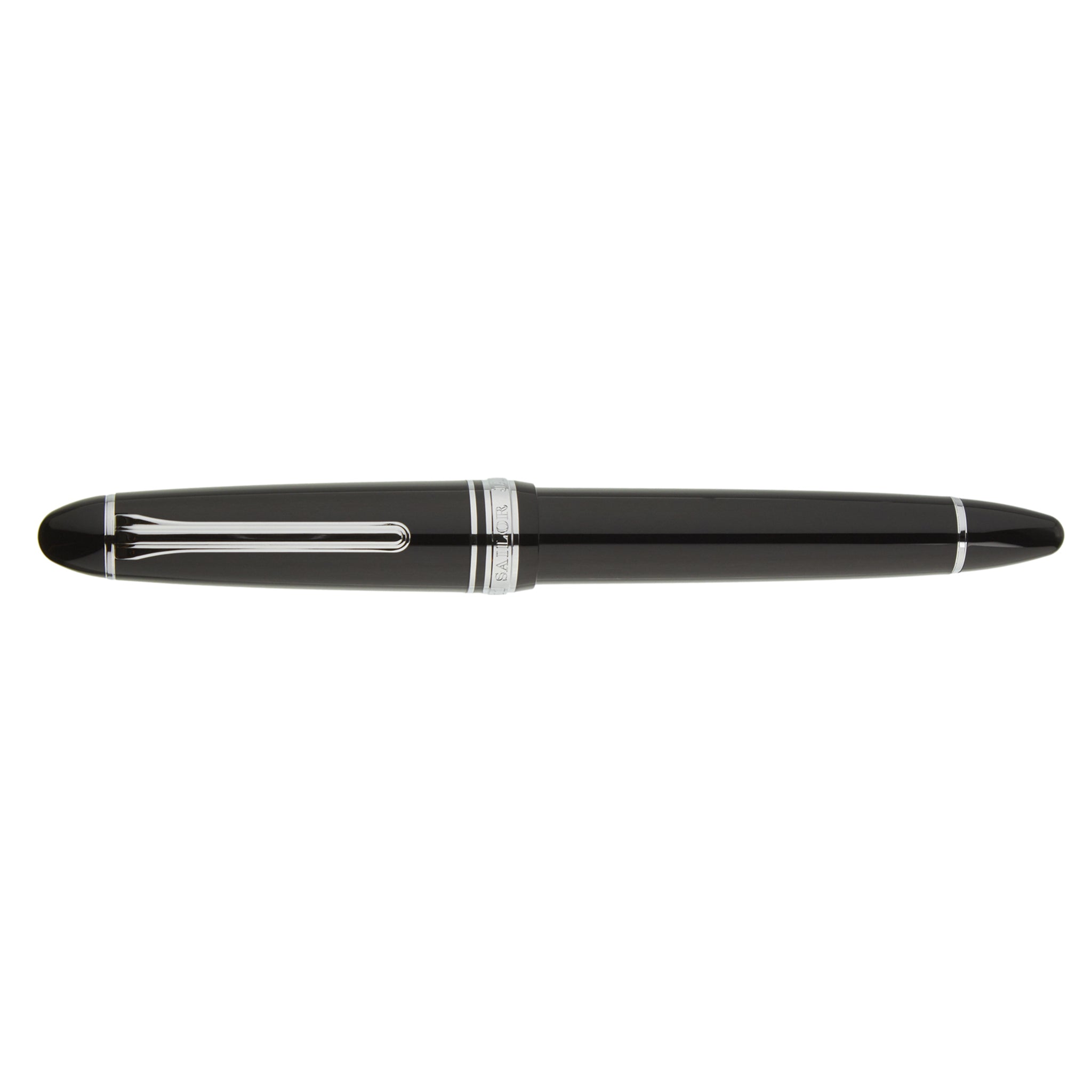 Sailor 1911 Large Black Silver Trim - Fountain Pen