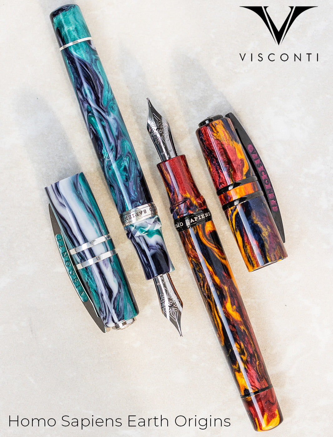 Visconti Homo Sapiens Earth Origins Air - Fountain Pen