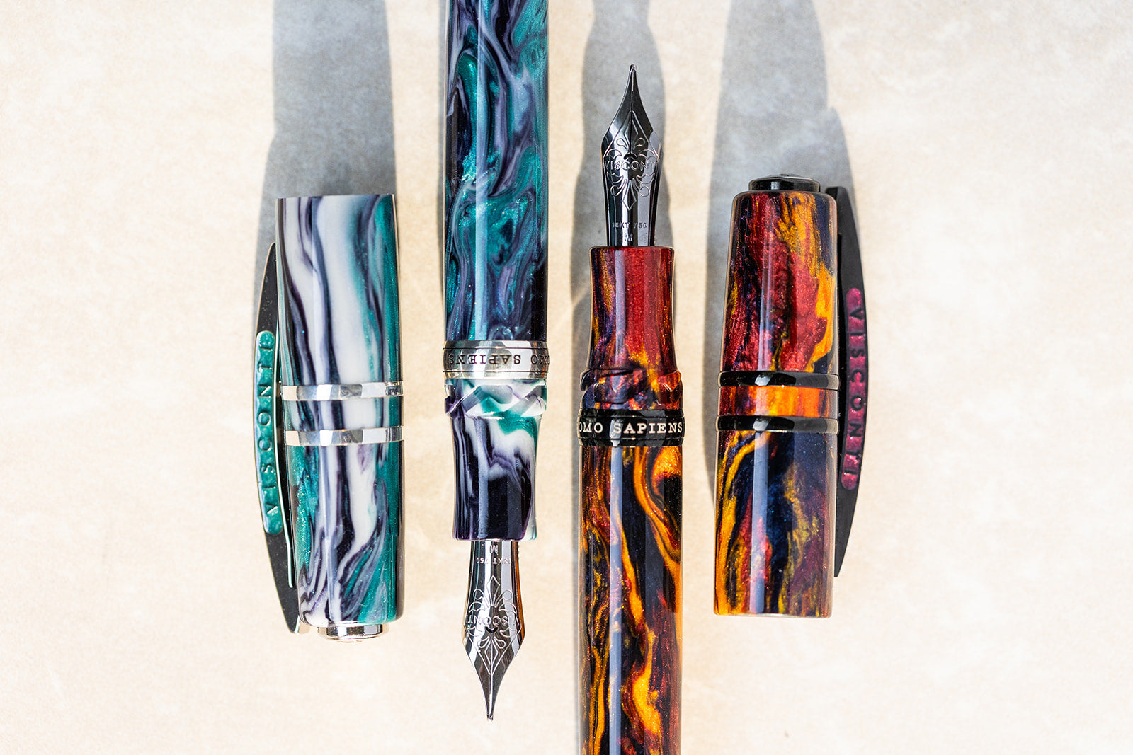 Visconti Homo Sapiens Earth Origins Fire - Fountain Pen