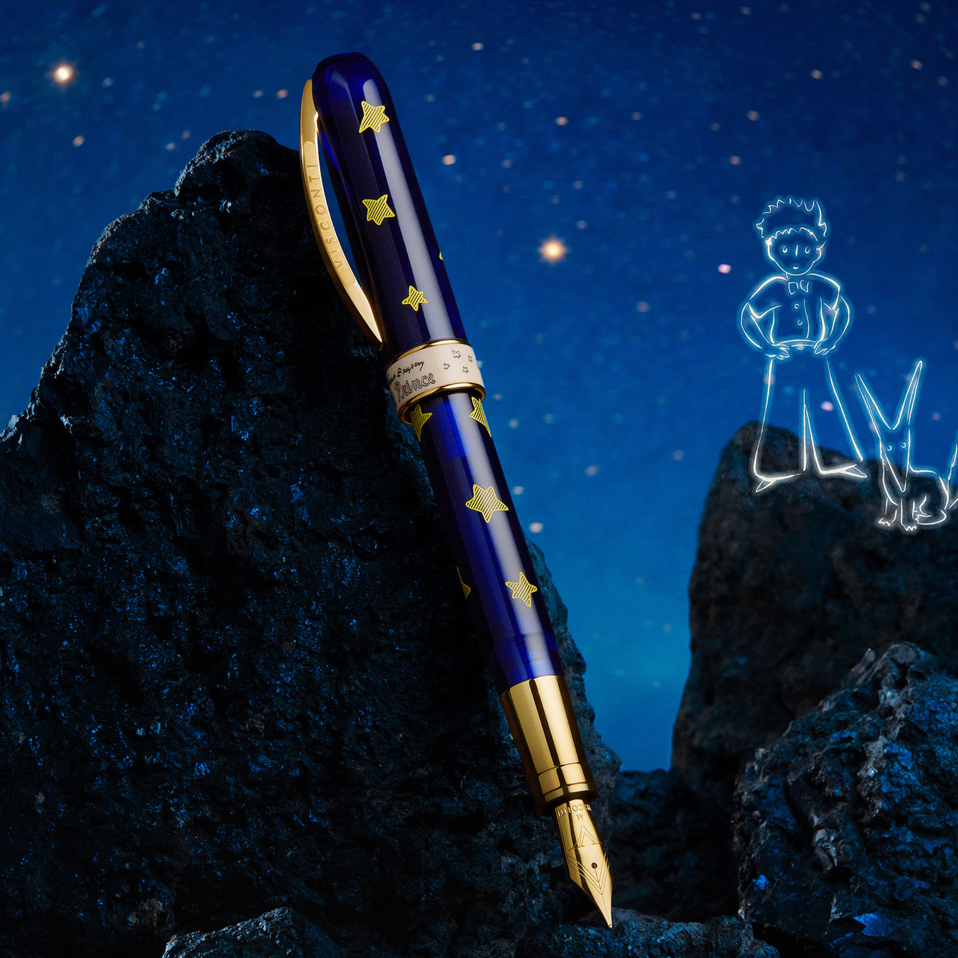 Visconti Le Petite Prince Regular Edition Fountain Pen Collection