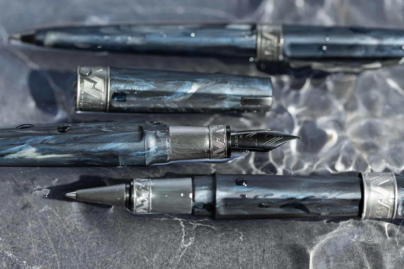 Visconti Mirage Mythos Poseidon - Fountain Pen