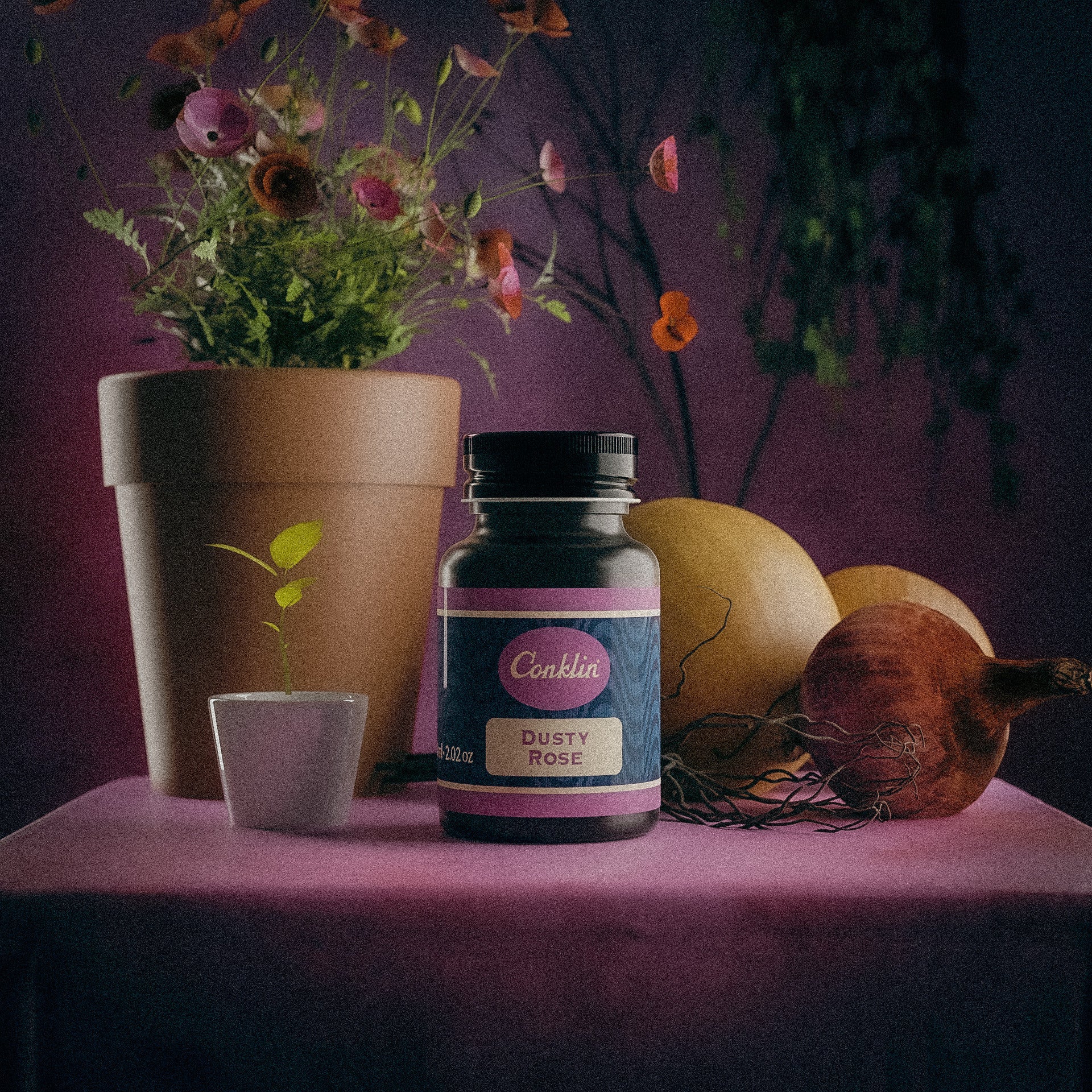 Conklin Bottled Ink - Dusty Rose (60mL)