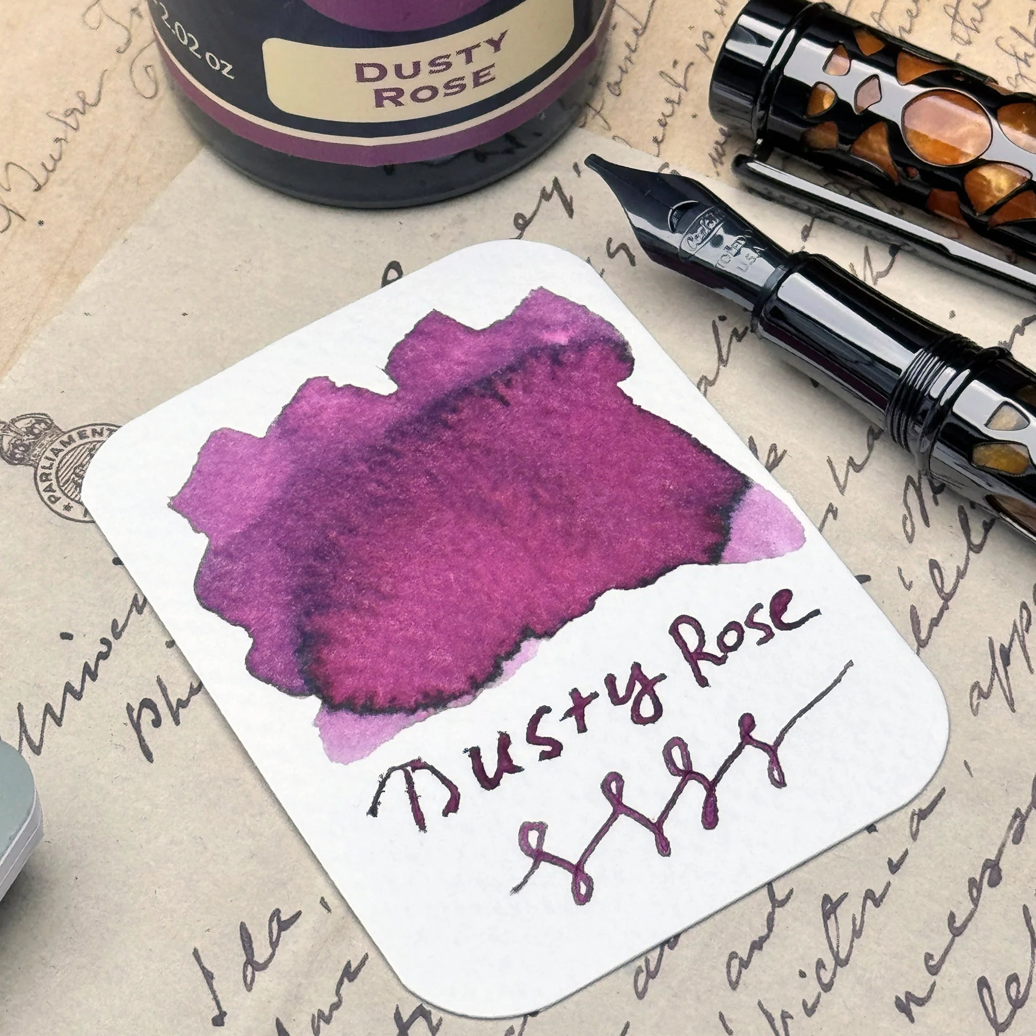 Conklin Bottled Ink - Dusty Rose (60mL)