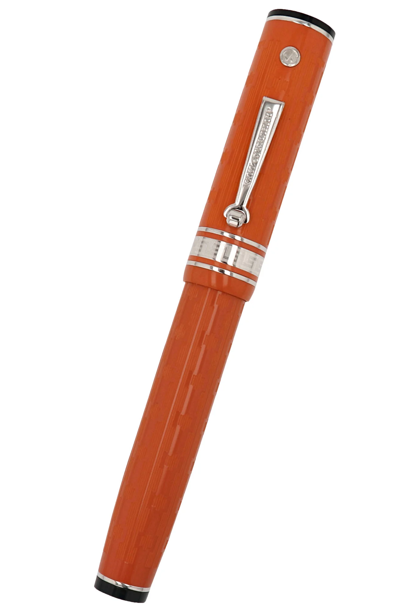 Wahl Eversharp Decoband Gatsby Orange Chased Ebonite Rhodium