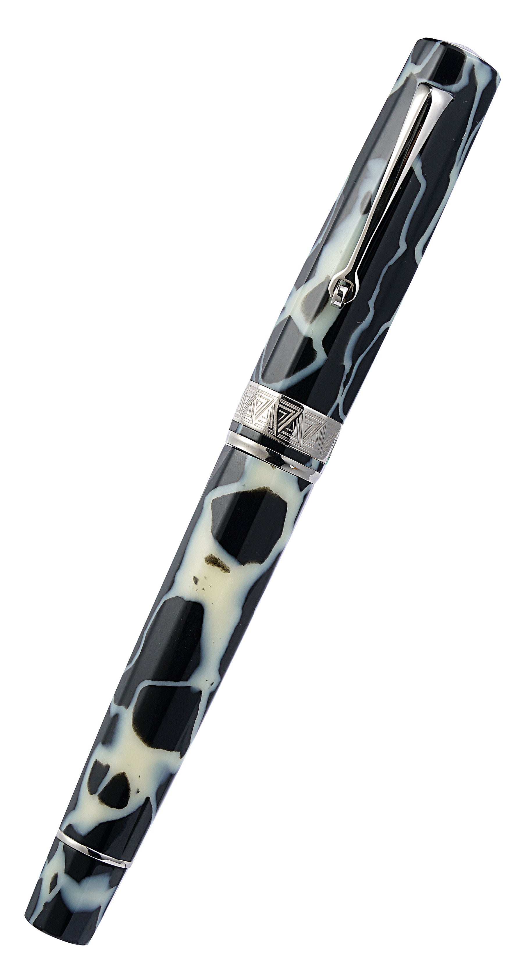 OMAS Paragon Wild Celluloid Silver Trim - Fountain Pen