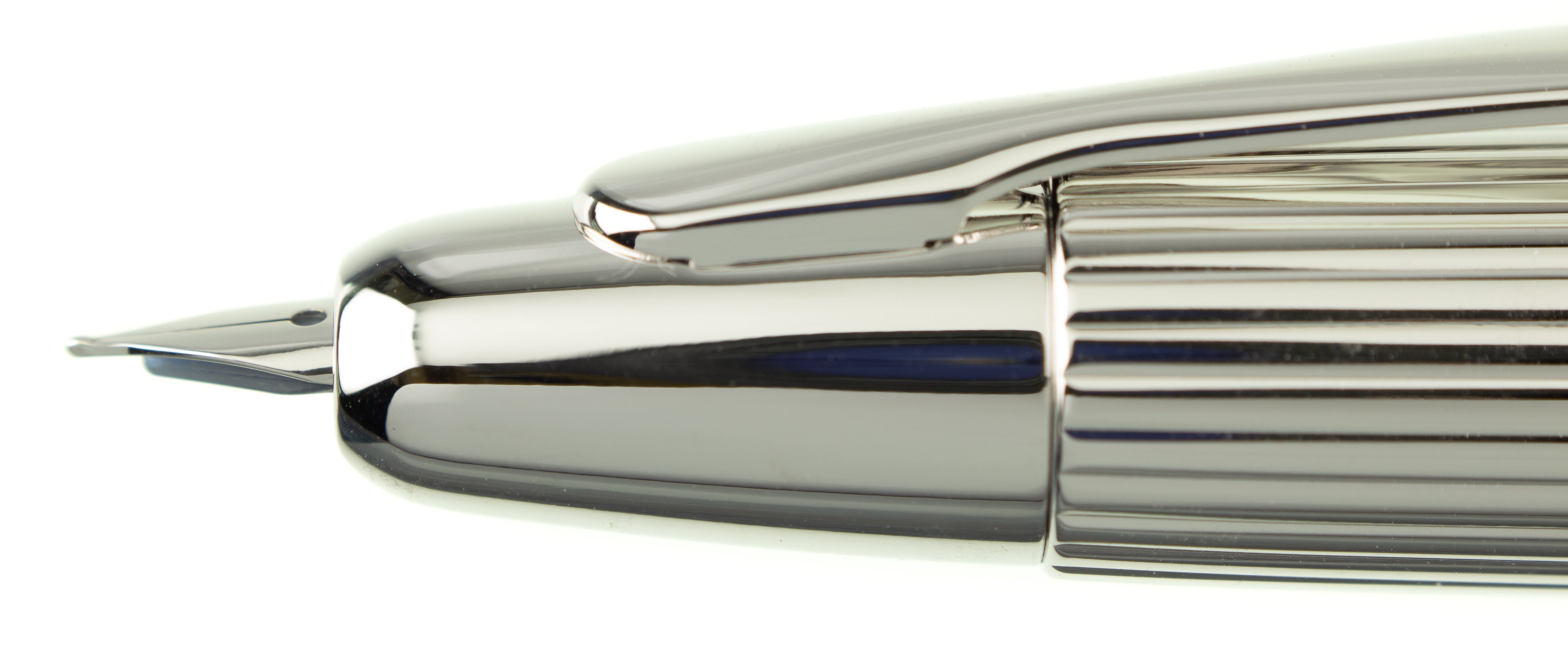 Pilot Vanishing Point Silver Stripes - nibs.com