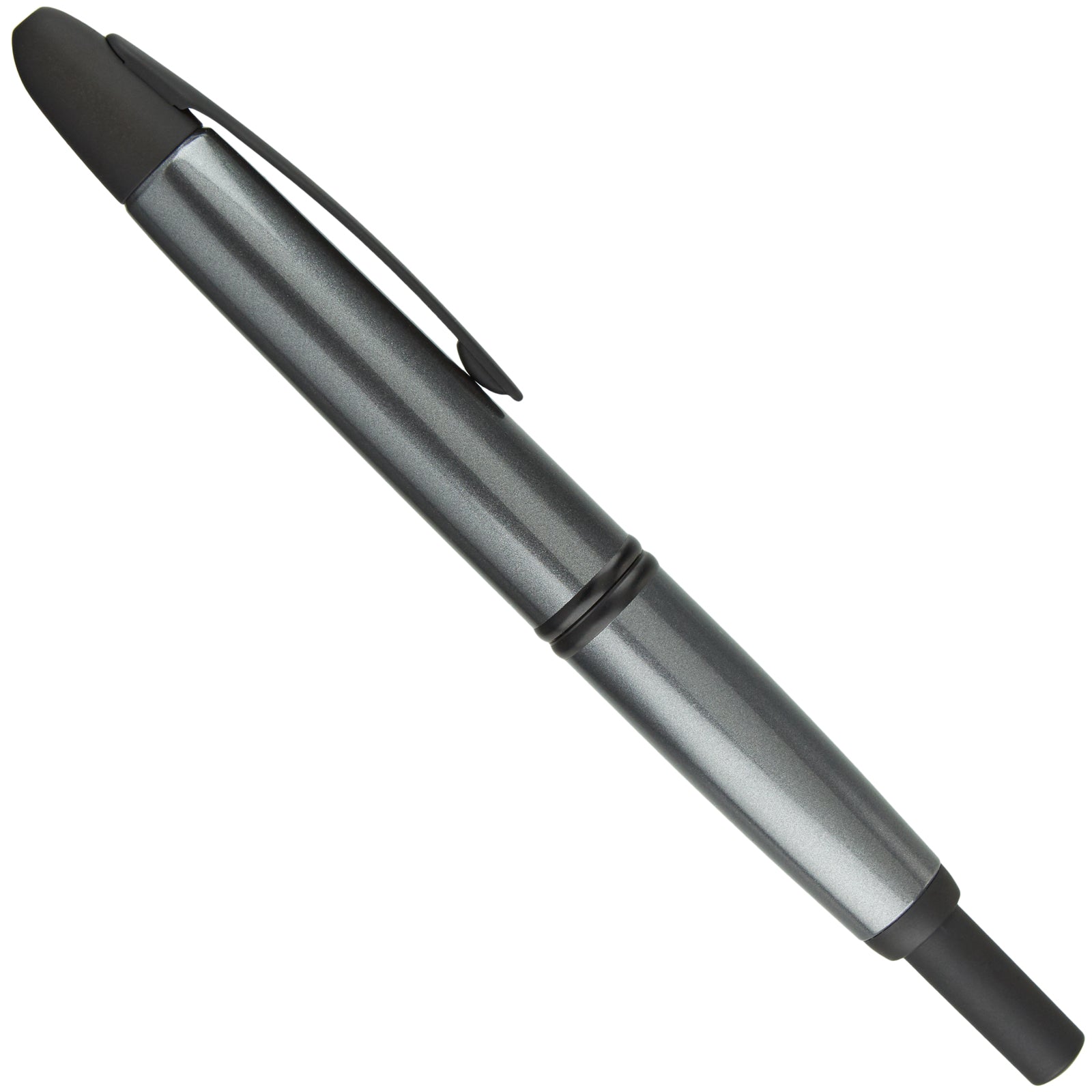 Pilot Vanishing Point Gun Metal Grey Matte Black - nibs.com