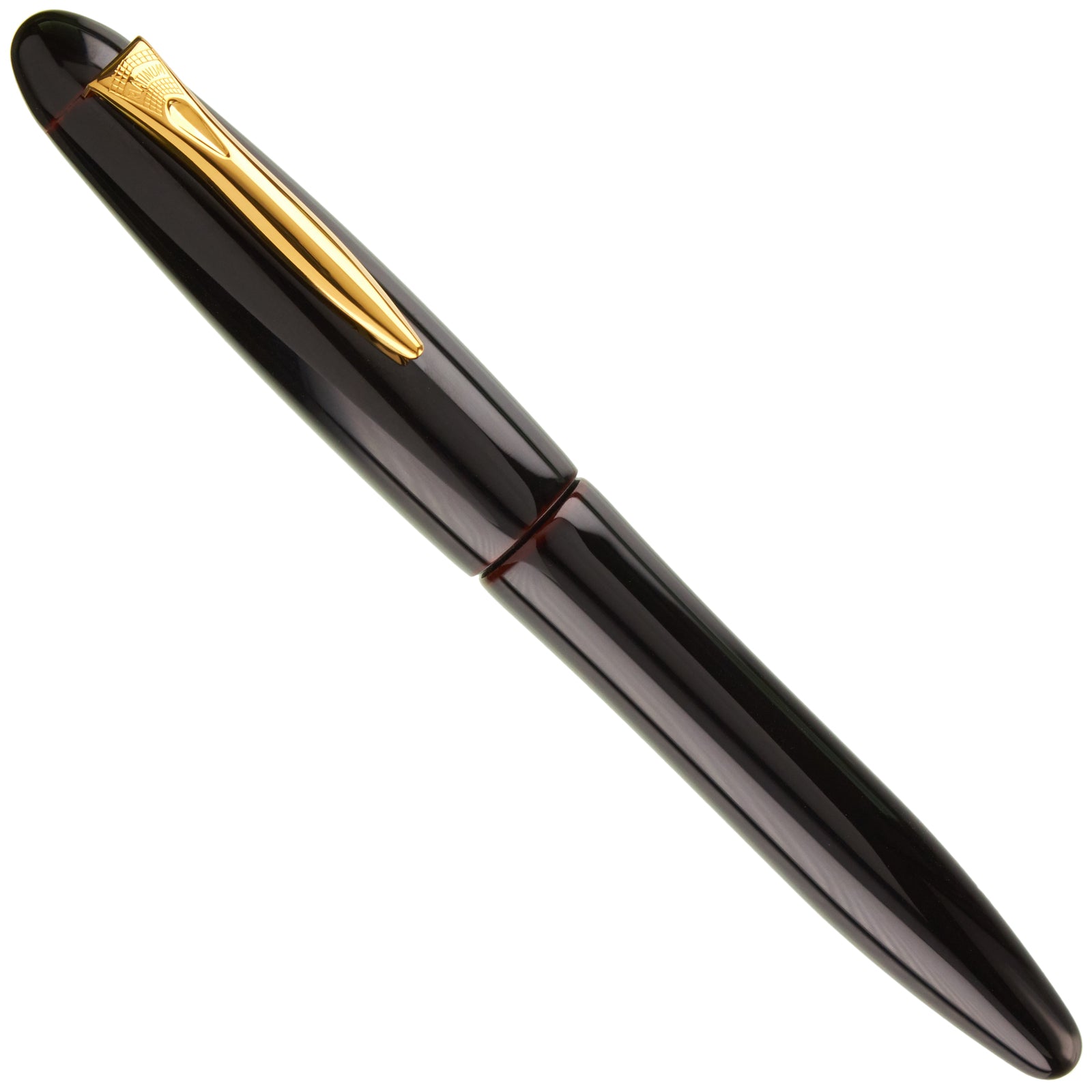 Platinum Izumo Urushi Dark Red - nibs.com