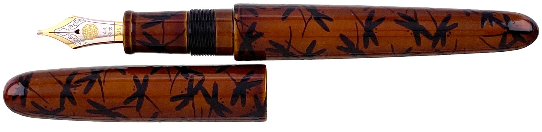 Nakaya Portable Cigar Byakudan-Nuri with Yakou Maki-e Akitsu-shima - nibs.com
