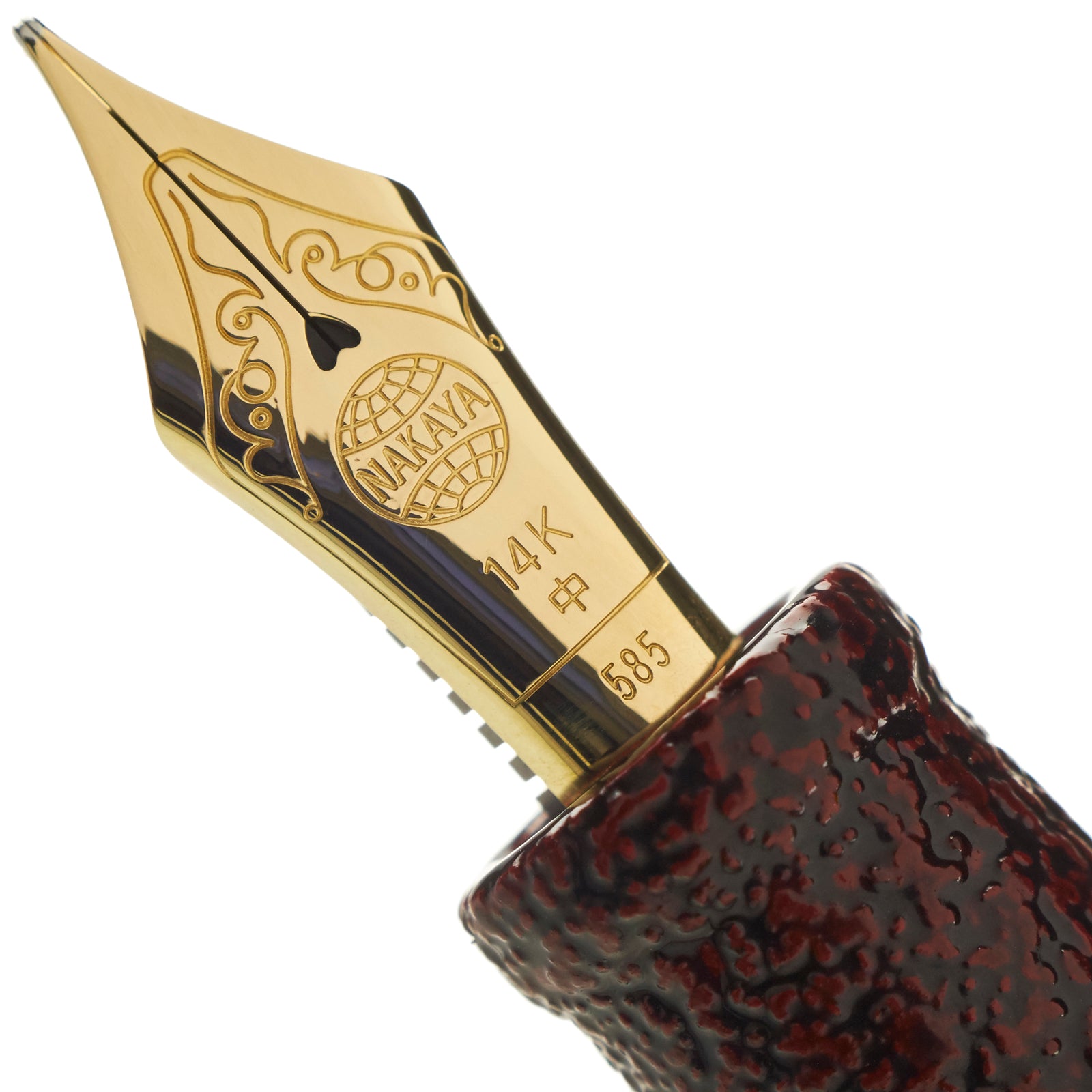 Nakaya Dorsal Fin Version 2 Ishime-Kanshitsu Kuro-tamenuri - nibs.com