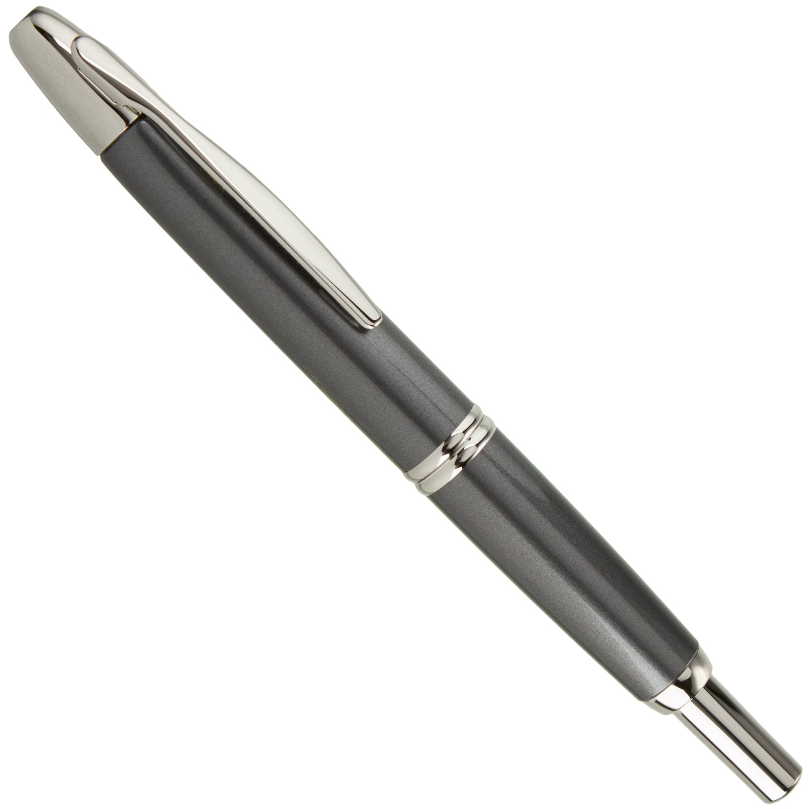 Pilot Vanishing Point Gun Metal Grey - nibs.com