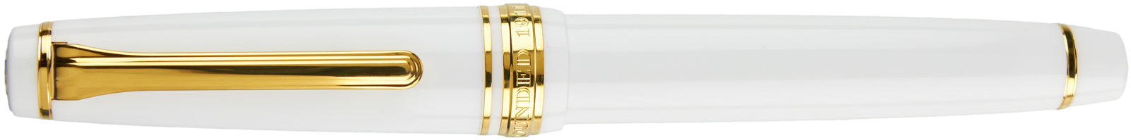 Sailor Pro Gear Slim White Gold - nibs.com