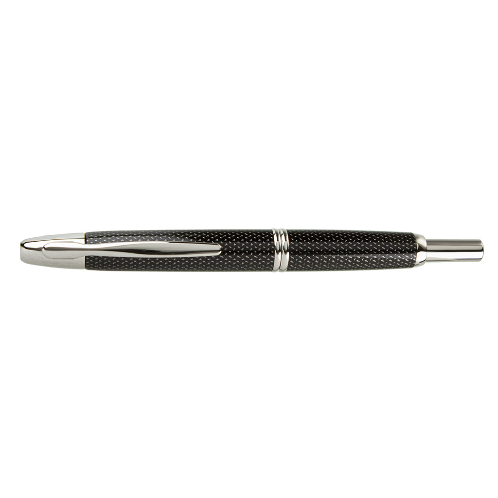 Pilot Vanishing Point Black Carbonesque - nibs.com