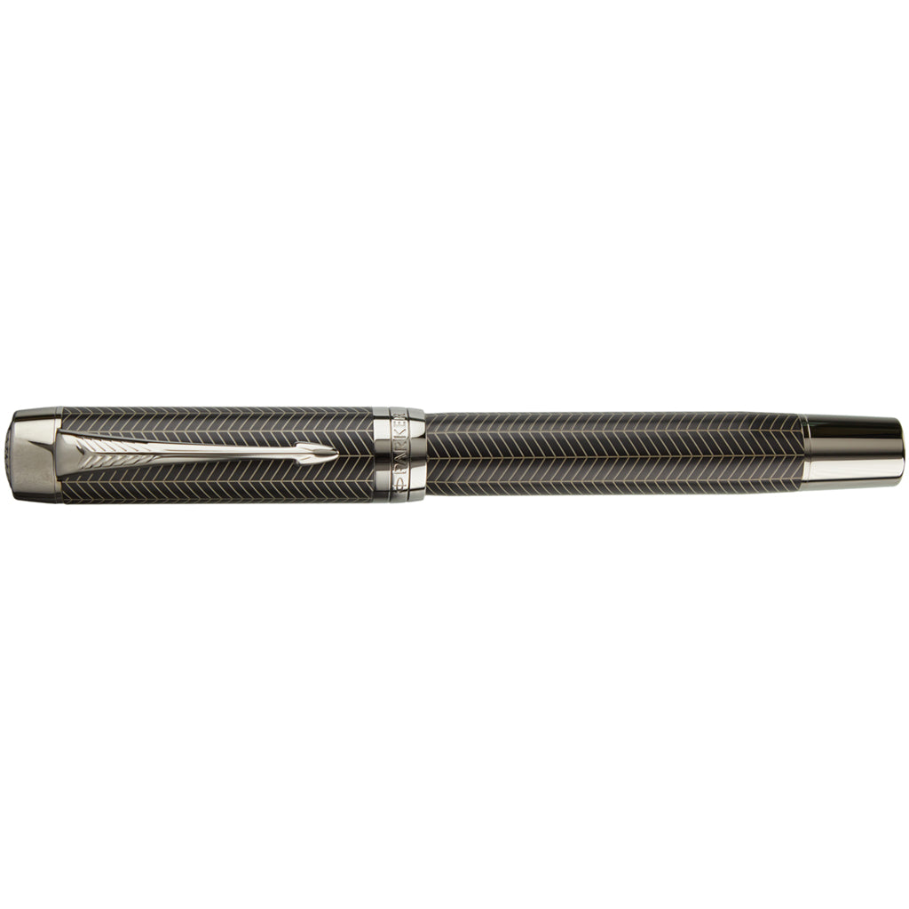Parker Duofold Centennial Prestige Black Chevron RT - nibs.com