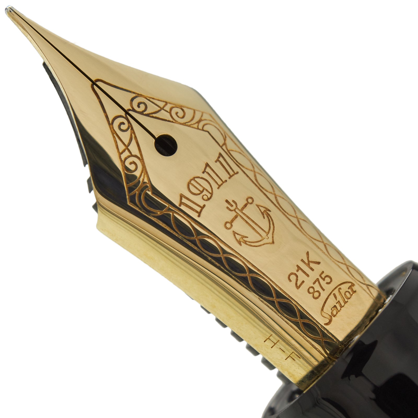 Sailor 1911 Full-Size Black Gold - nibs.com