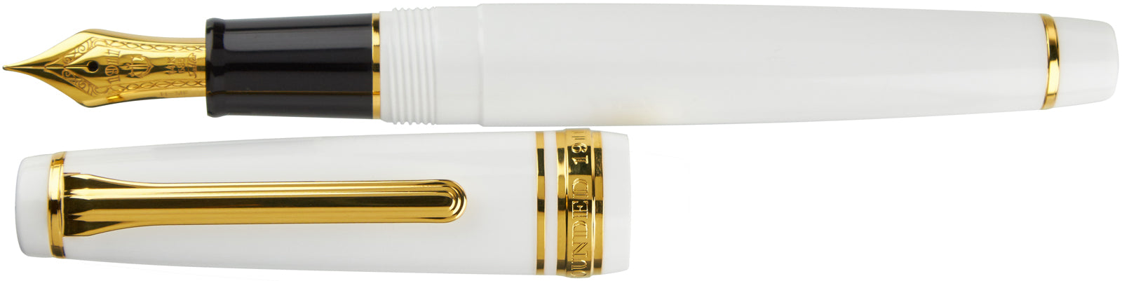 Sailor Pro Gear Slim White Gold - nibs.com