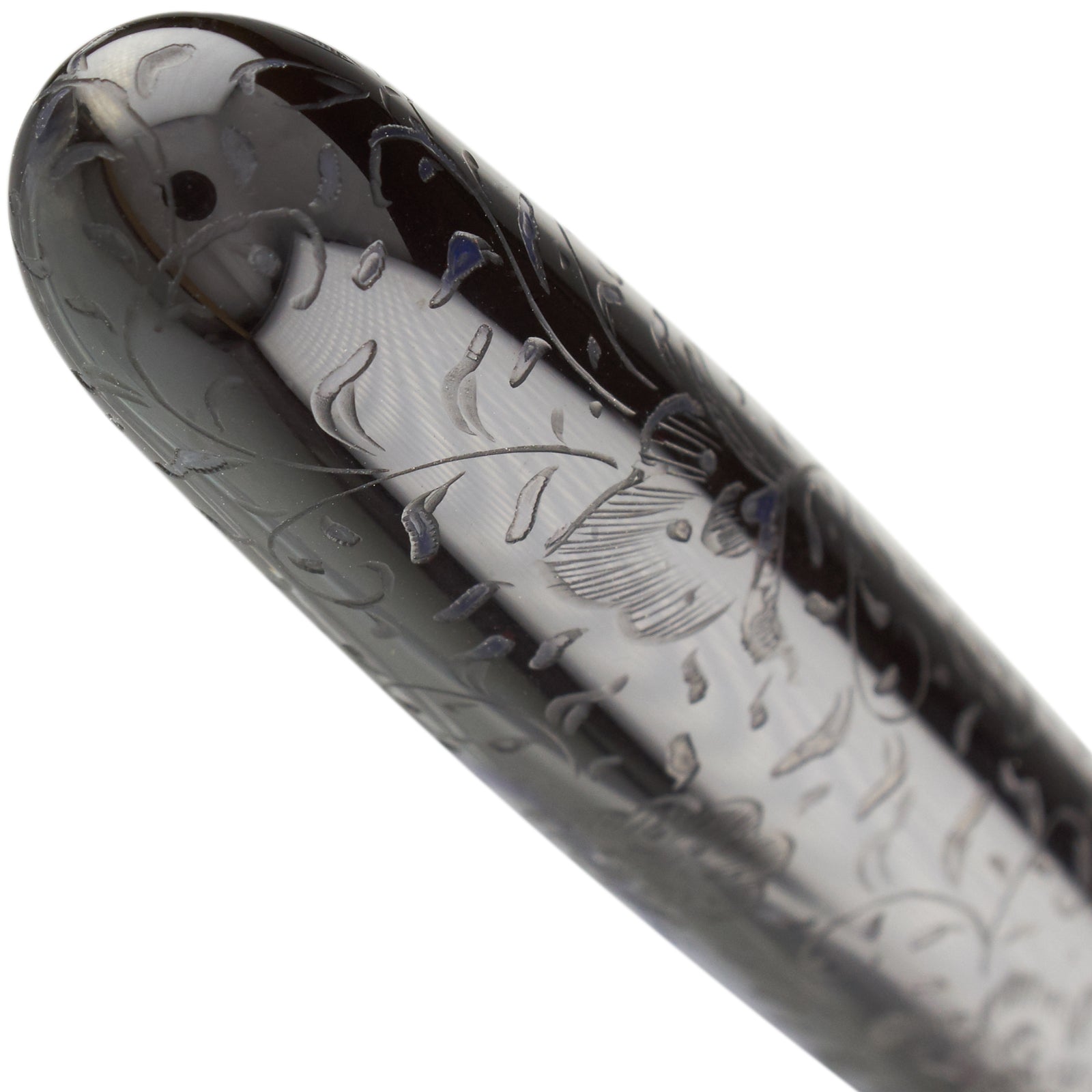 Nakaya Portable Cigar Housoge Kikyo-Tamenuri Charcoal - nibs.com