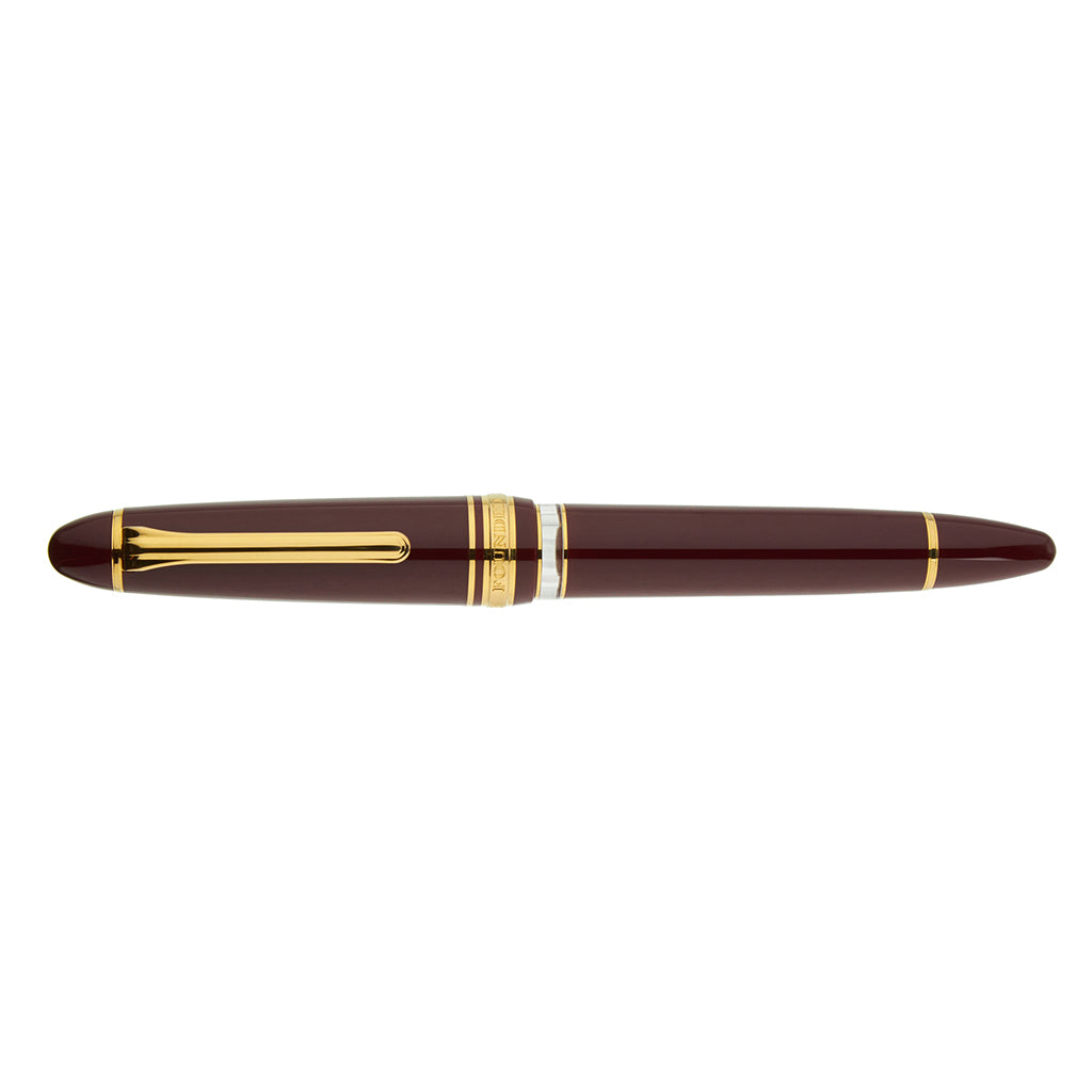 Sailor 1911 Full-Size Realo Burgundy Gold - nibs.com