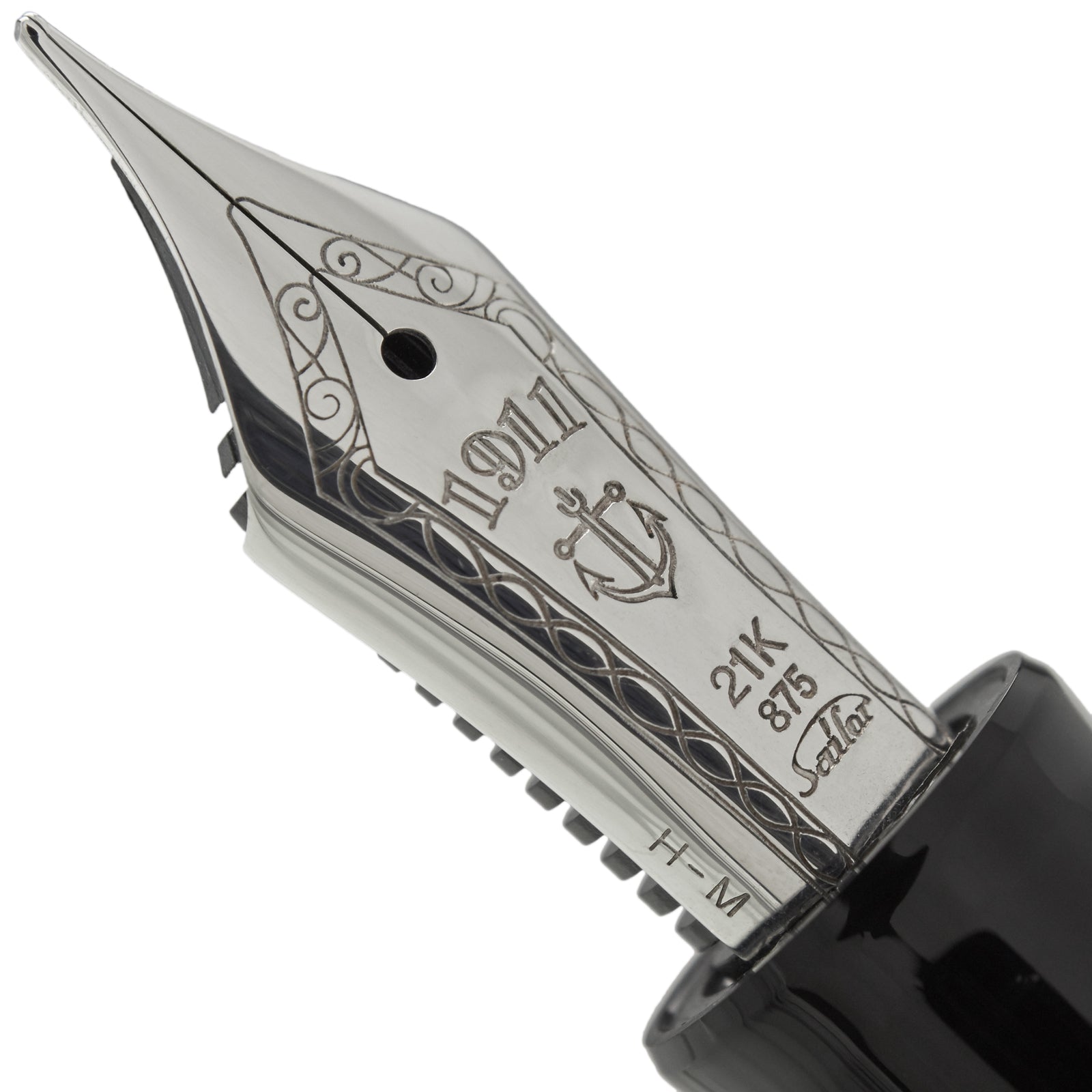 Sailor 1911 Full-Size Realo Black Silver - nibs.com