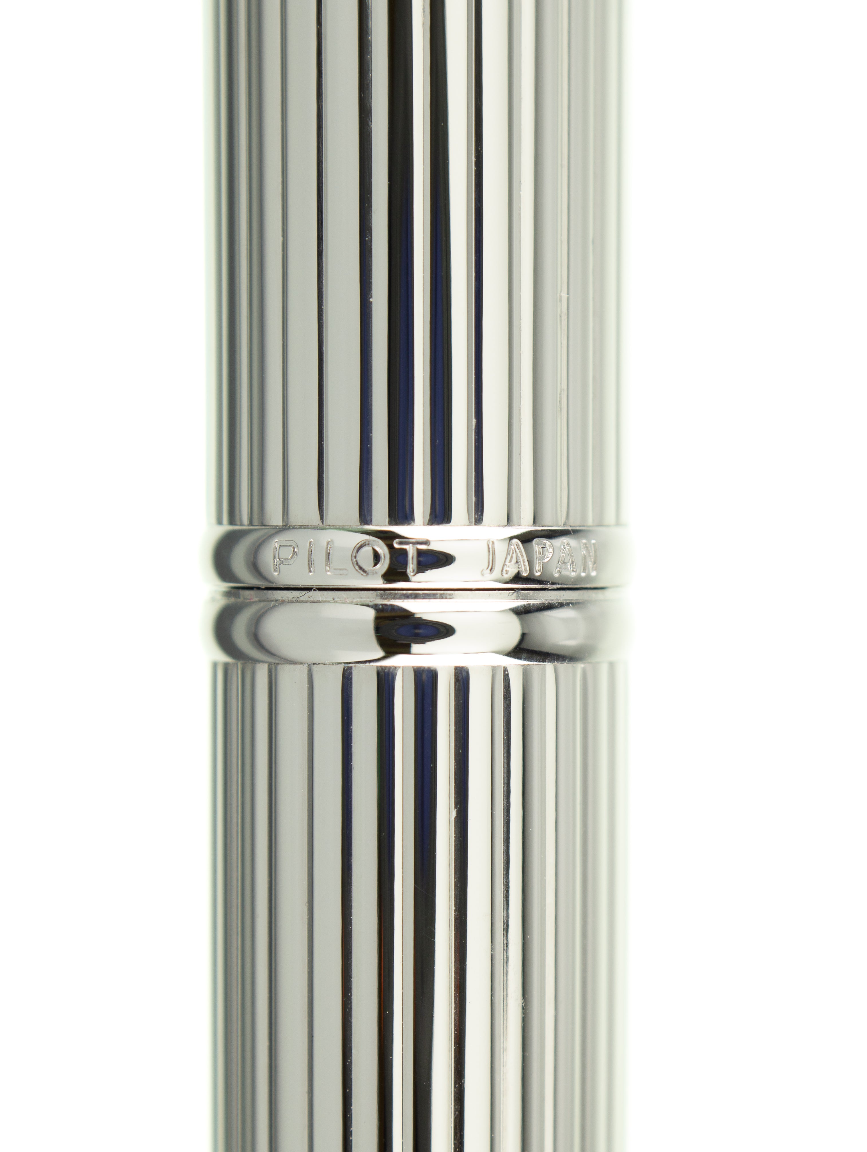 Pilot Vanishing Point Silver Stripes - nibs.com