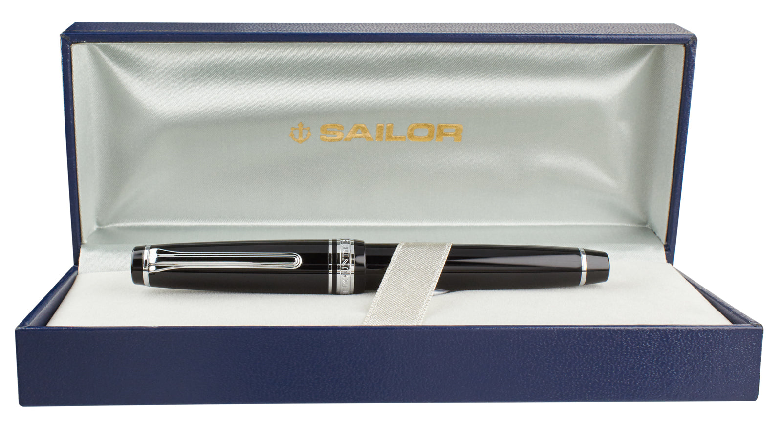 Sailor Pro Gear Slim Black Silver - nibs.com