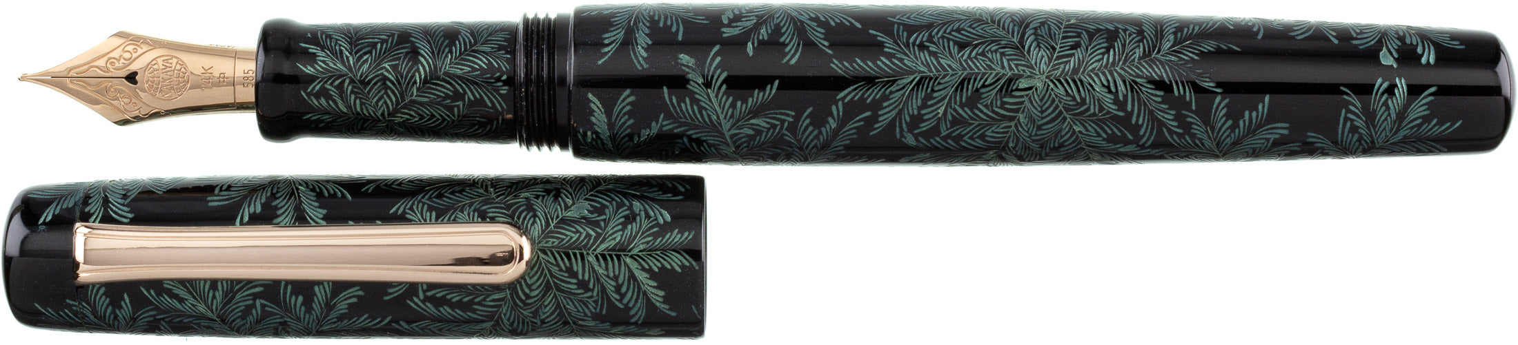 Nakaya Neo Standard Shinobu Green - nibs.com