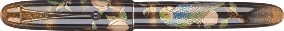 Namiki Yukari Royale Parrot with Peach - nibs.com