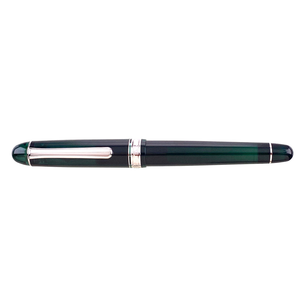 Platinum 3776 Century Laurel Green Rhodium - nibs.com