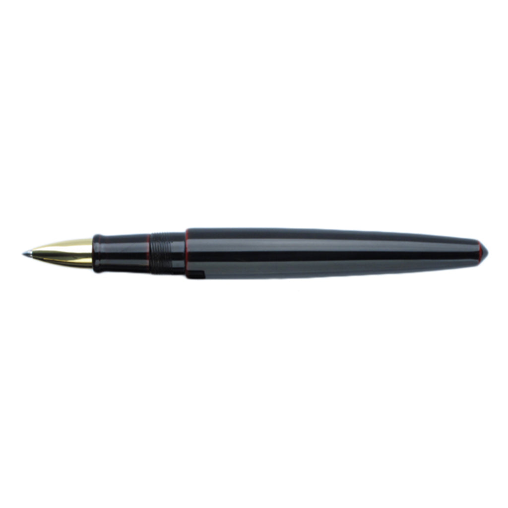Nakaya Naka-ai Writer Ballpen Kuro-tamenuri Gold - nibs.com
