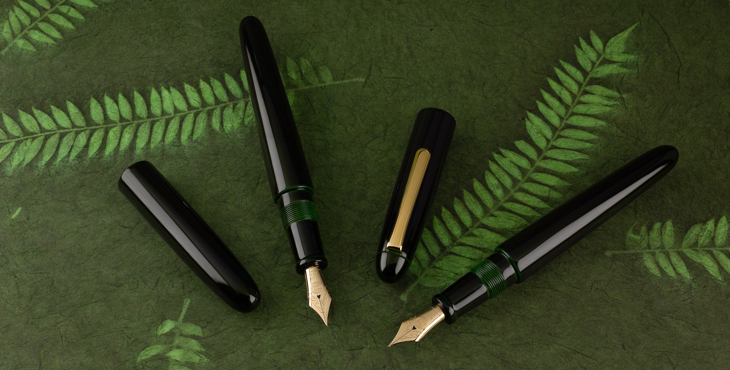 Nakaya Portable Cigar Midori-tamenuri - nibs.com