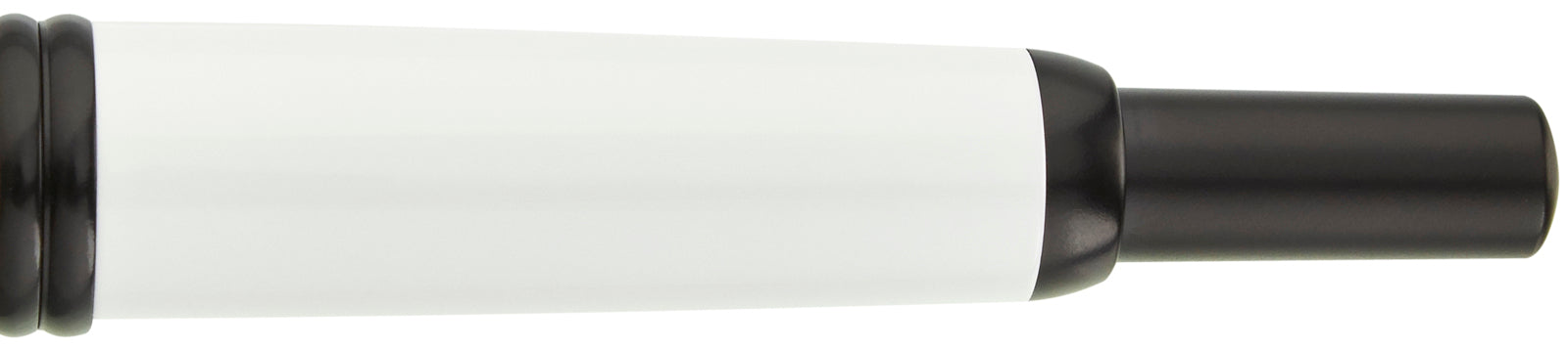 Pilot Vanishing Point White Black Matte - nibs.com