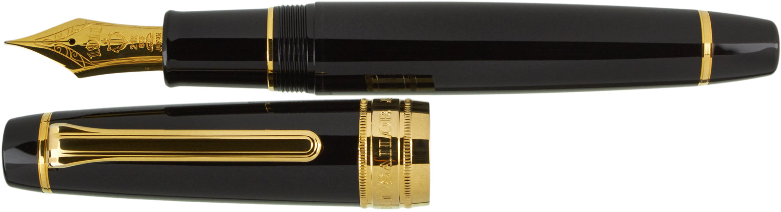 Sailor King of Pen Pro Gear Black Gold - nibs.com