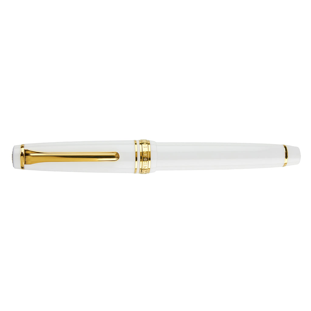 Sailor Pro Gear Slim White Gold - nibs.com