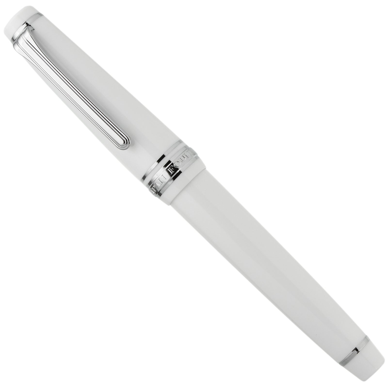 Sailor Pro Gear Slim White Silver - nibs.com