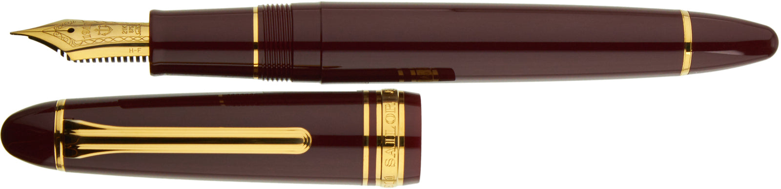 Sailor 1911 Full-Size Burgundy Gold - nibs.com