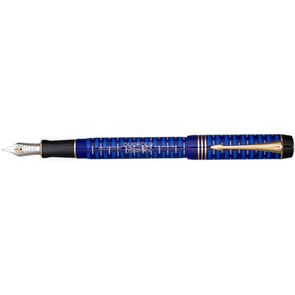 Parker Duofold 100th Anniversary Limited Edition Blue - nibs.com