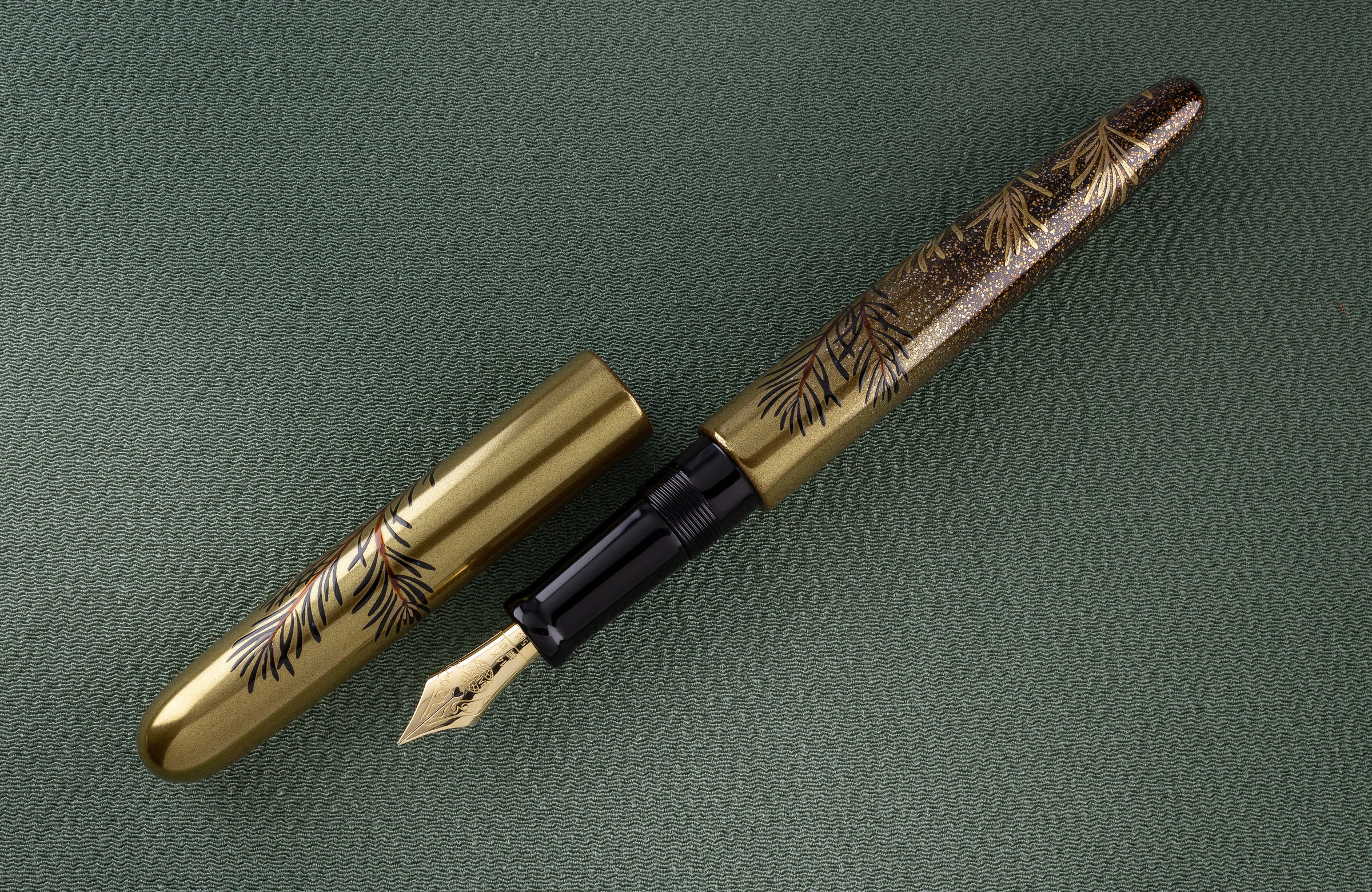 Nakaya Long Cigar Cypress Gold Gradation - nibs.com